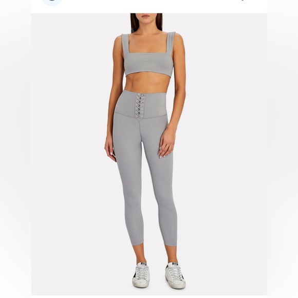 WeWoreWhat | Pants & Jumpsuits | We Wore What High Lace Up High Rise ...